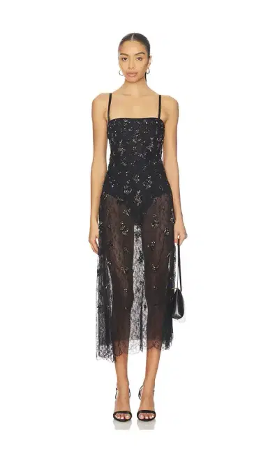 SIMKHAI Carmela Midi Dress | Thumbnail 2 SIMKHAI Carmela Midi Dress | Thumbnail 2