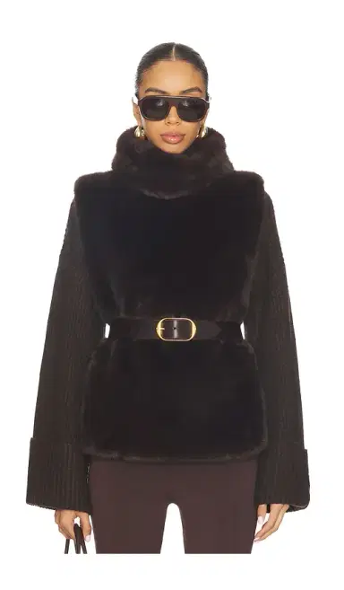 Susanna Chow Laurelle Faux Fur Vest | Thumbnail 1 Susanna Chow Laurelle Faux Fur Vest | Thumbnail 1
