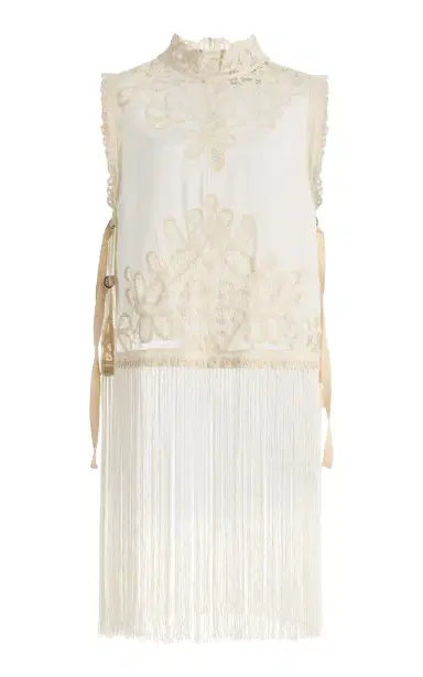 Sea Adelina Fringed Lace Top | Thumbnail 3 Sea Adelina Fringed Lace Top | Thumbnail 3