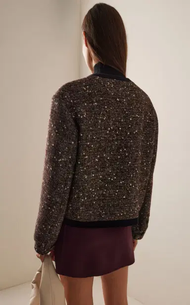 Blazé Milano Galiote Gliss Bouclé Bolero | Thumbnail 4 Blazé Milano Galiote Gliss Bouclé Bolero | Thumbnail 4