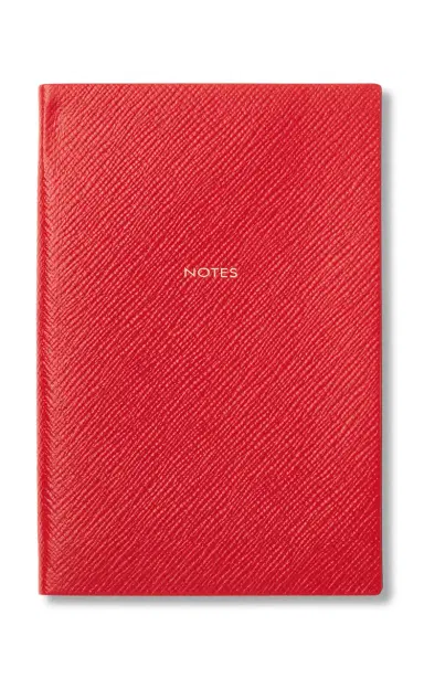 Smythson Notes Chelsea Panama Leather Notebook | Thumbnail 1 Smythson Notes Chelsea Panama Leather Notebook | Thumbnail 1
