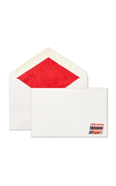 Smythson British Bus Correspondence Cards | Thumbnail 4 Smythson British Bus Correspondence Cards | Thumbnail 4