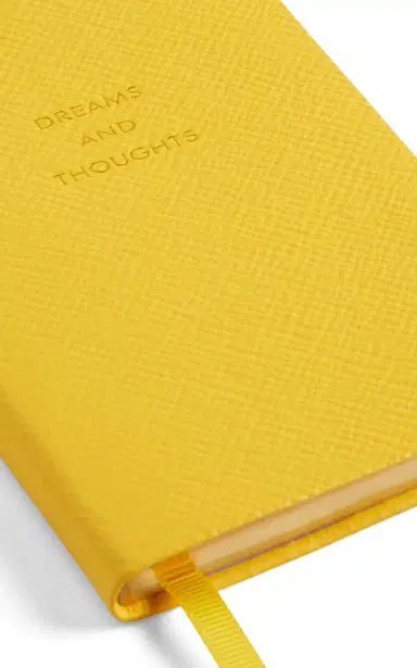 Smythson Panama Dreams And Thoughts Leather Notebook | Thumbnail 3 Smythson Panama Dreams And Thoughts Leather Notebook | Thumbnail 3