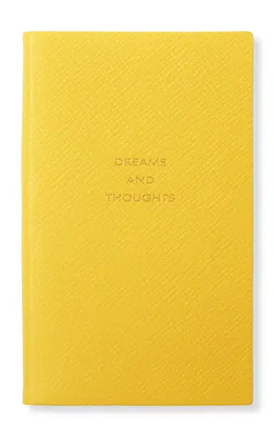 Smythson Panama Dreams And Thoughts Leather Notebook | Thumbnail 4 Smythson Panama Dreams And Thoughts Leather Notebook | Thumbnail 4