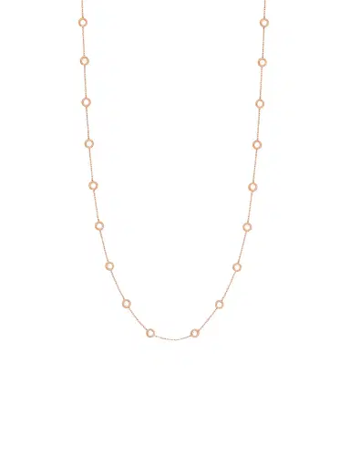 Wish Fine Jewelry Diamond 18K Gold By The Yard Necklace | Thumbnail 1 Wish Fine Jewelry Diamond 18K Gold By The Yard Necklace | Thumbnail 1