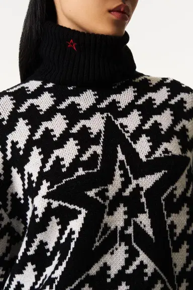 Perfect Moment Chunky Houndstooth Sweater | Thumbnail 4 Perfect Moment Chunky Houndstooth Sweater | Thumbnail 4
