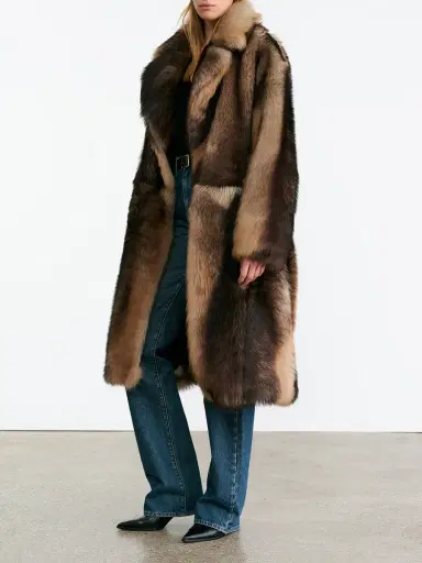 Nili Lotan Ingrid Shearling Coat | Thumbnail 3 Nili Lotan Ingrid Shearling Coat | Thumbnail 3