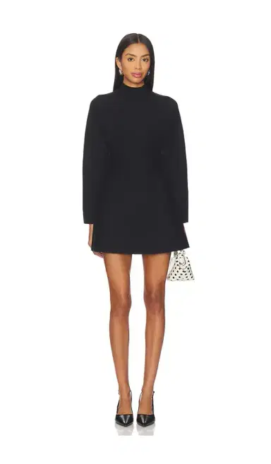 Line & Dot Anzu Peplum Sweater Mini Dress | Thumbnail 1 Line & Dot Anzu Peplum Sweater Mini Dress | Thumbnail 1