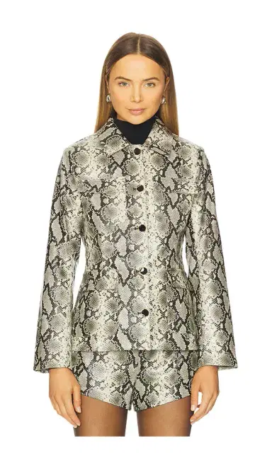 Line & Dot Python Jacket | Thumbnail 2 Line & Dot Python Jacket | Thumbnail 2