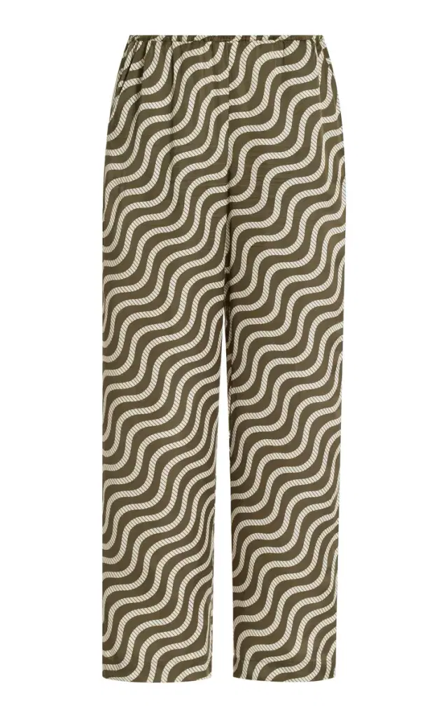 Fiji Printed Satin Pants Fiji Printed Satin Pants