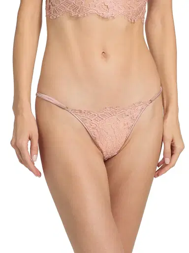 Kiki de Montparnasse Women's Camille Lace Panty - Buff | Thumbnail 3 Kiki de Montparnasse Women's Camille Lace Panty - Buff | Thumbnail 3