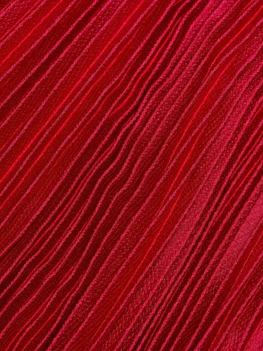 As It May Women's Elia Satin Plissé Gown - Hot Berry | Thumbnail 7 As It May Women's Elia Satin Plissé Gown - Hot Berry | Thumbnail 7