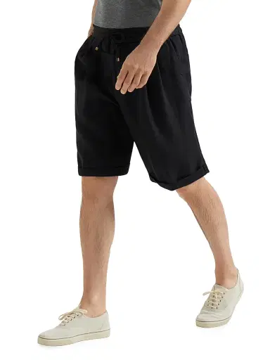Brunello Cucinelli Men's Garment Dyed Bermuda Shorts in Linen Gabardine - Khaki | Thumbnail 27 Brunello Cucinelli Men's Garment Dyed Bermuda Shorts in Linen Gabardine - Khaki | Thumbnail 27