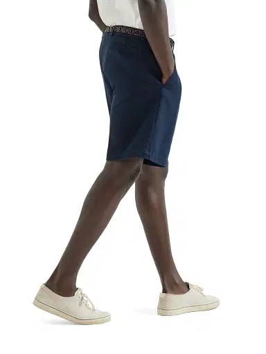 Brunello Cucinelli Men's Garment Dyed Bermuda Shorts in Twisted Cotton Gabardine - White | Thumbnail 9 Brunello Cucinelli Men's Garment Dyed Bermuda Shorts in Twisted Cotton Gabardine - White | Thumbnail 9