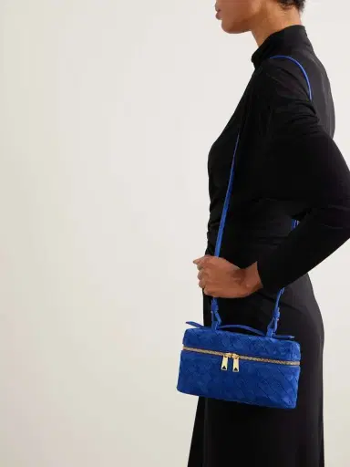 Bottega Veneta Bang Bang Intrecciato Suede Tote | Thumbnail 6 Bottega Veneta Bang Bang Intrecciato Suede Tote | Thumbnail 6