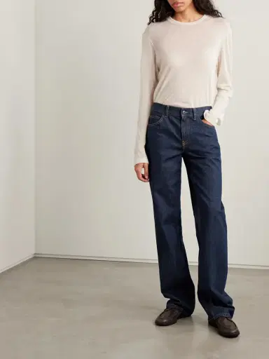 The Row Carlyl High-rise Straight-leg Jeans | Thumbnail 2 The Row Carlyl High-rise Straight-leg Jeans | Thumbnail 2