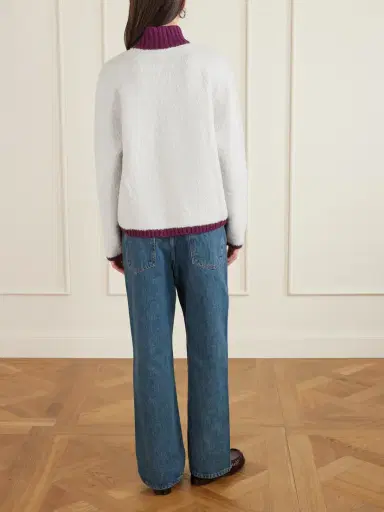 Aimé Leon Dore Chalet Appliquéd Wool-blend Chenille Sweater | Thumbnail 4 Aimé Leon Dore Chalet Appliquéd Wool-blend Chenille Sweater | Thumbnail 4