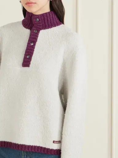 Aimé Leon Dore Chalet Appliquéd Wool-blend Chenille Sweater | Thumbnail 5 Aimé Leon Dore Chalet Appliquéd Wool-blend Chenille Sweater | Thumbnail 5