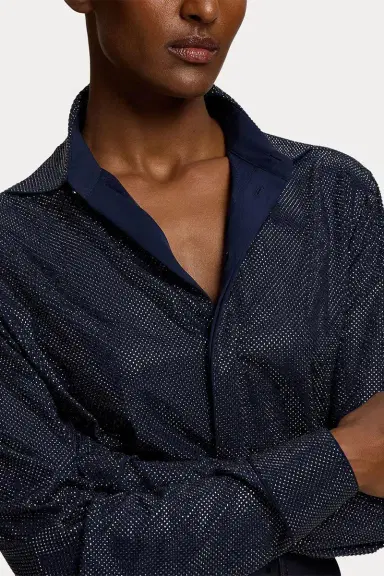 Ralph Lauren Adrien Relaxed Fit Embellished Shirt | Thumbnail 5 Ralph Lauren Adrien Relaxed Fit Embellished Shirt | Thumbnail 5