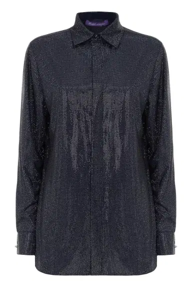 Ralph Lauren Adrien Relaxed Fit Embellished Shirt | Thumbnail 1 Ralph Lauren Adrien Relaxed Fit Embellished Shirt | Thumbnail 1