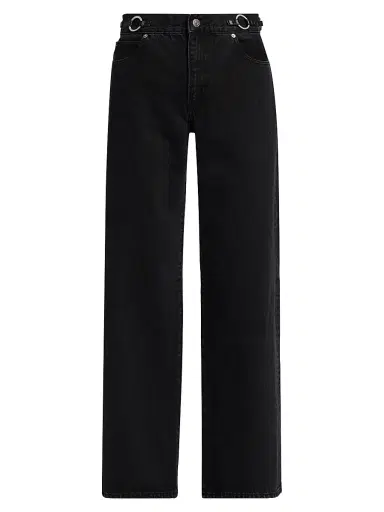 Frame Women's The O-Ring Stroll Wide-Leg Jeans - Sutro - Size 30 | Thumbnail 1 Frame Women's The O-Ring Stroll Wide-Leg Jeans - Sutro - Size 30 | Thumbnail 1