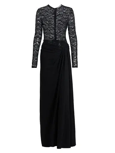 Ronny Kobo Women's Amalyia Lace Maxi Dress - Black | Thumbnail 1 Ronny Kobo Women's Amalyia Lace Maxi Dress - Black | Thumbnail 1