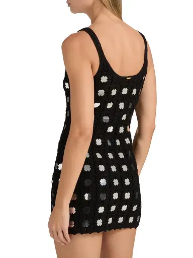 Toccin Women's Brinley Mirrored Tank Minidress - Jet | Thumbnail 5 Toccin Women's Brinley Mirrored Tank Minidress - Jet | Thumbnail 5