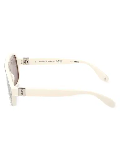 Christian Louboutin Men's Roller 57MM Crystal-Embellished Pilot Sunglasses | Thumbnail 3 Christian Louboutin Men's Roller 57MM Crystal-Embellished Pilot Sunglasses | Thumbnail 3