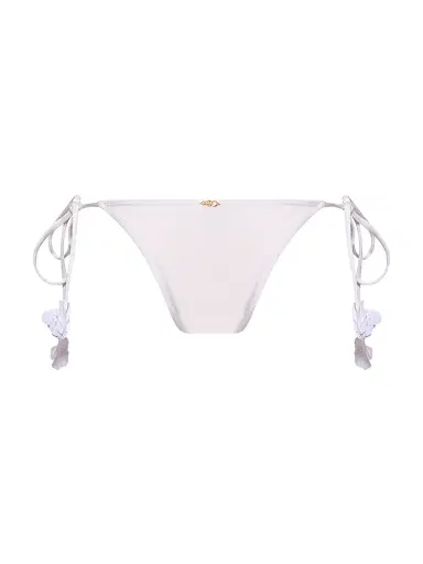 PatBO Women's Sunstone String Bikini Bottom - Off White | Thumbnail 3 PatBO Women's Sunstone String Bikini Bottom - Off White | Thumbnail 3
