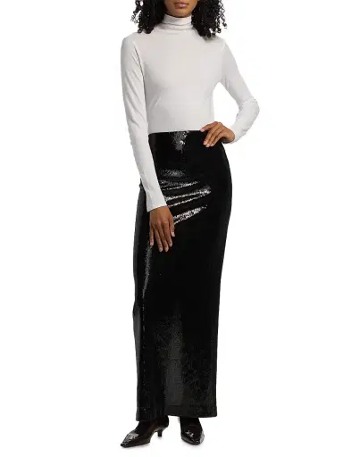 TOTEME Women's Sequined Maxi Pencil Skirt | Thumbnail 2 TOTEME Women's Sequined Maxi Pencil Skirt | Thumbnail 2