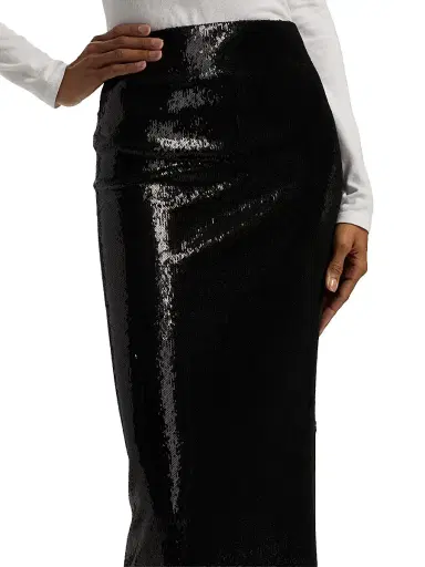 TOTEME Women's Sequined Maxi Pencil Skirt | Thumbnail 6 TOTEME Women's Sequined Maxi Pencil Skirt | Thumbnail 6