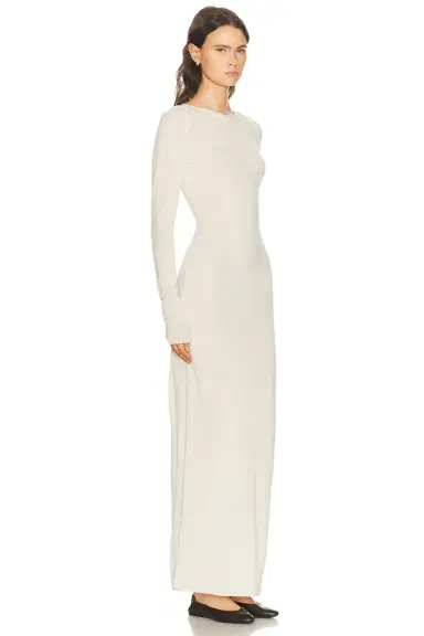 Skims Sheer Cashmere Long Sleeve Maxi Dress | Thumbnail 2 Skims Sheer Cashmere Long Sleeve Maxi Dress | Thumbnail 2