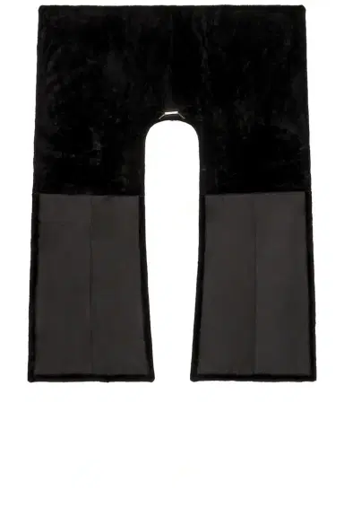 Nour Hammour Edra Draped Shearling Cape | Thumbnail 3 Nour Hammour Edra Draped Shearling Cape | Thumbnail 3