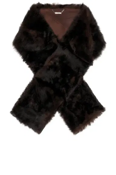 Nour Hammour Decadent Shearling Scarf | Thumbnail 1 Nour Hammour Decadent Shearling Scarf | Thumbnail 1
