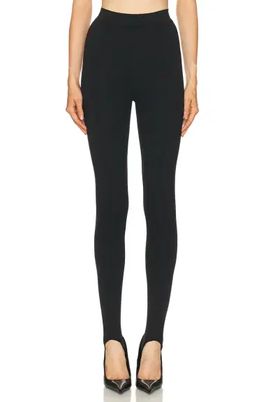 WARDROBE.NYC Opaque Stirrup Legging | Thumbnail 1 WARDROBE.NYC Opaque Stirrup Legging | Thumbnail 1