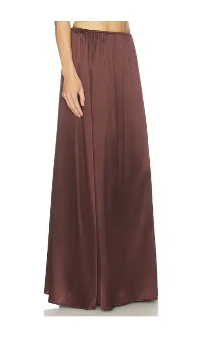 Helsa The Silk Charmeuse Maxi Skirt | Thumbnail 2 Helsa The Silk Charmeuse Maxi Skirt | Thumbnail 2