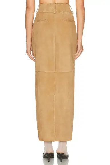 Helsa Suede Column Skirt | Thumbnail 5 Helsa Suede Column Skirt | Thumbnail 5
