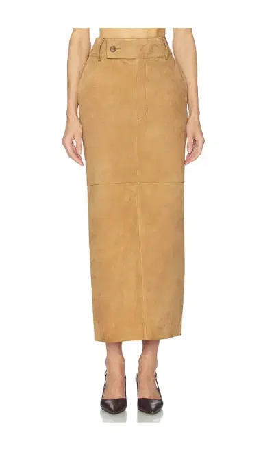 Helsa Suede Column Skirt | Thumbnail 9 Helsa Suede Column Skirt | Thumbnail 9