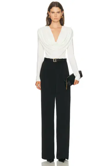 WARDROBE.NYC Evening Cowl Neck Top | Thumbnail 4 WARDROBE.NYC Evening Cowl Neck Top | Thumbnail 4