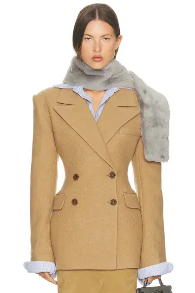 Helsa Italian Wool Blend Blazer | Thumbnail 1 Helsa Italian Wool Blend Blazer | Thumbnail 1