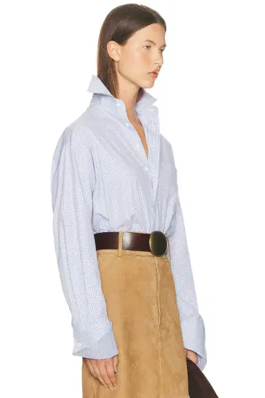 Helsa Classic Oversized Shirt | Thumbnail 4 Helsa Classic Oversized Shirt | Thumbnail 4