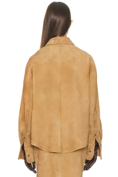 Helsa Suede Overshirt | Thumbnail 6 Helsa Suede Overshirt | Thumbnail 6