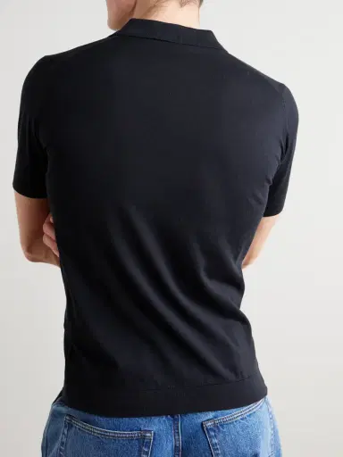 John Smedley Adrian Slim-Fit Sea Island Cotton Polo Shirt - Men | Thumbnail 4 John Smedley Adrian Slim-Fit Sea Island Cotton Polo Shirt - Men | Thumbnail 4
