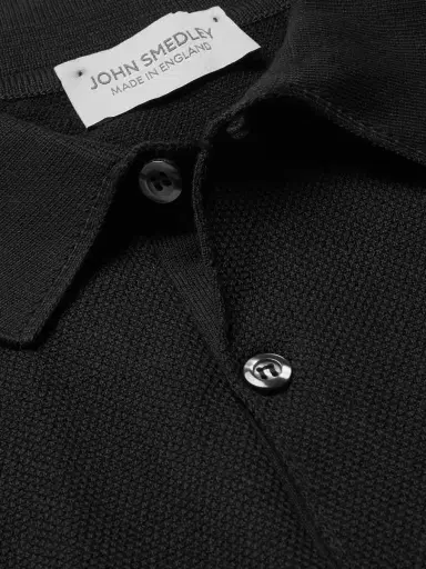 John Smedley Roth Sea Island Cotton Polo Shirt - Men | Thumbnail 5 John Smedley Roth Sea Island Cotton Polo Shirt - Men | Thumbnail 5