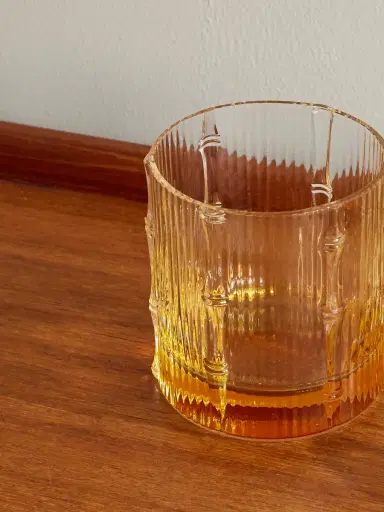 La DoubleJ Bamboo Set of Two Crystal Glass Tumblers - Men | Thumbnail 3 La DoubleJ Bamboo Set of Two Crystal Glass Tumblers - Men | Thumbnail 3