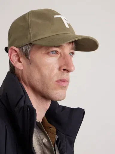 Tom Ford Logo-Embroidered Leather-Trimmed Cotton-Twill Baseball Cap - Men | Thumbnail 3 Tom Ford Logo-Embroidered Leather-Trimmed Cotton-Twill Baseball Cap - Men | Thumbnail 3