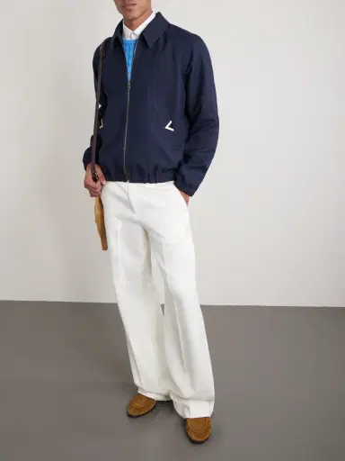 Valentino Garavani VGold Twill Blouson Jacket - Men | Thumbnail 2 Valentino Garavani VGold Twill Blouson Jacket - Men | Thumbnail 2