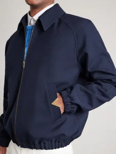 Valentino Garavani VGold Twill Blouson Jacket - Men | Thumbnail 4 Valentino Garavani VGold Twill Blouson Jacket - Men | Thumbnail 4