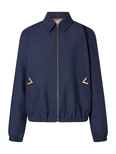 Valentino Garavani VGold Twill Blouson Jacket - Men | Thumbnail 1 Valentino Garavani VGold Twill Blouson Jacket - Men | Thumbnail 1