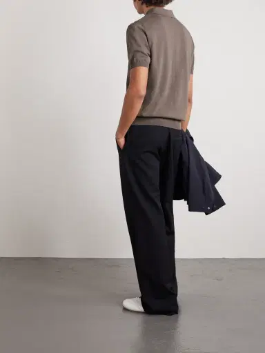 Canali Cotton-Jersey Polo Shirt - Men | Thumbnail 4 Canali Cotton-Jersey Polo Shirt - Men | Thumbnail 4